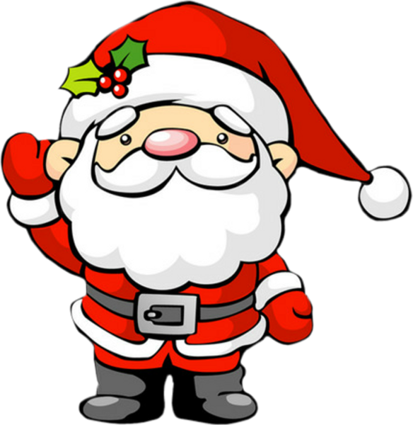 Santa cartoon РЩ