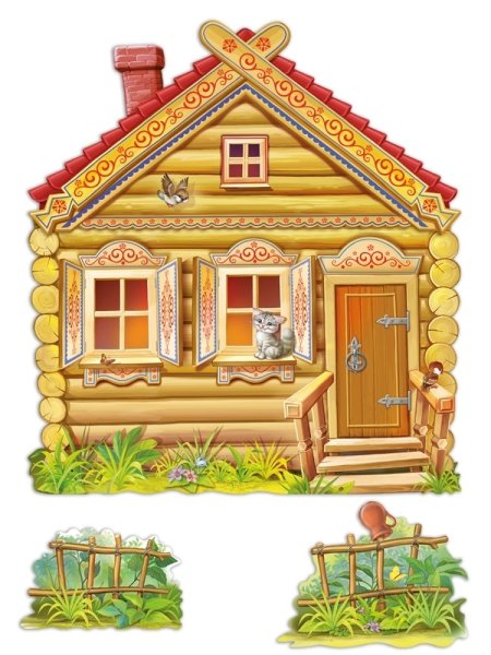 Рисование избы