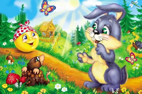 Аппликация Колобок