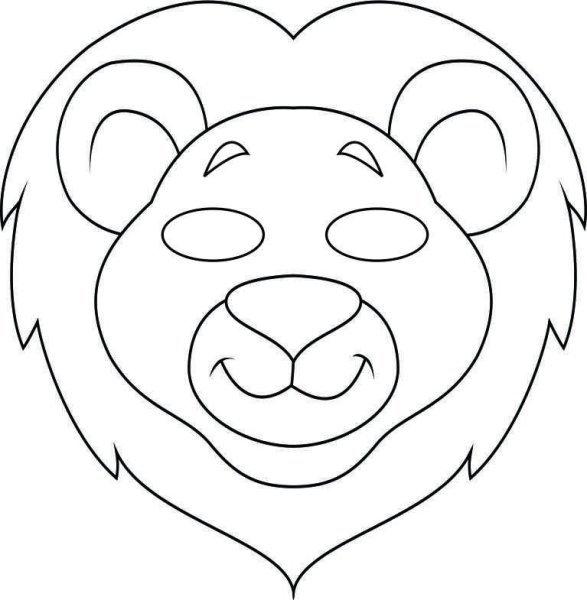 Муфаса из короля Льва цветными карандашами