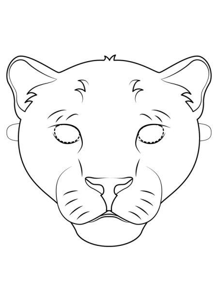 Голова Льва рисунок