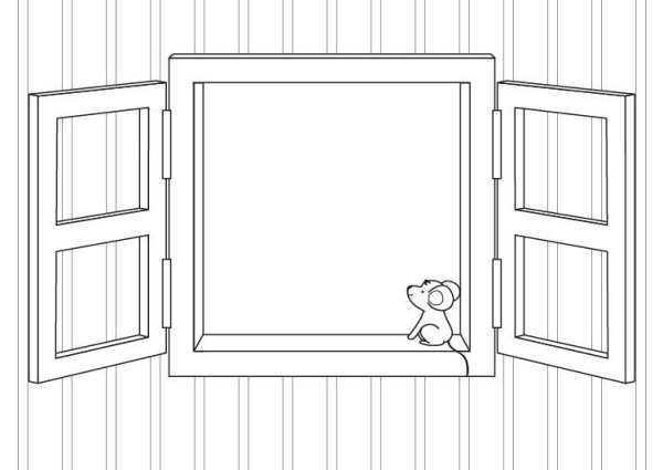 Открытое окно