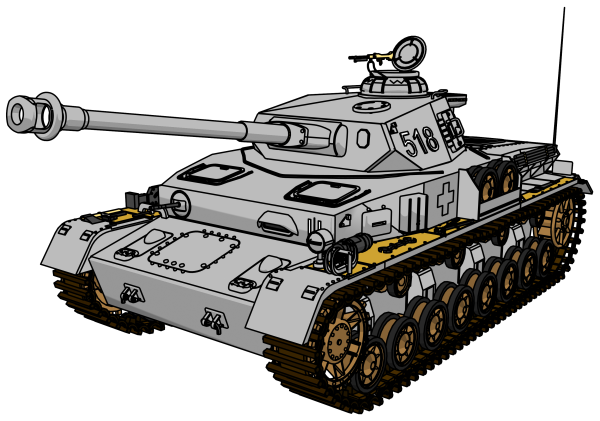 Векторное изображение танка