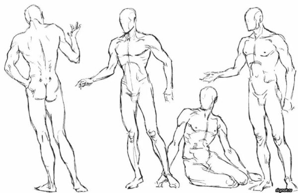 Изображение человека в движении