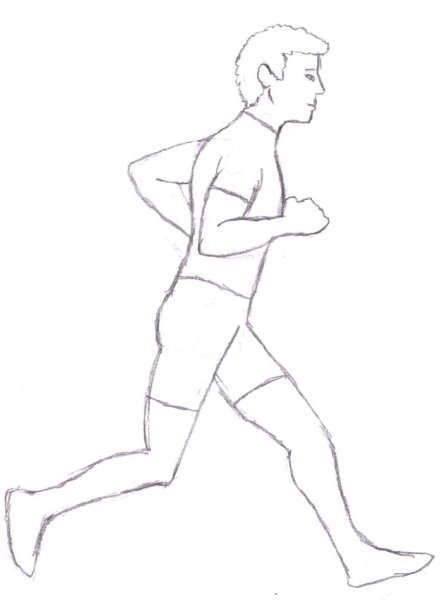 Рисование человечков в движении