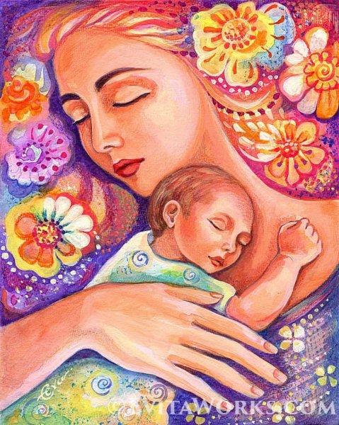 Картина материнство