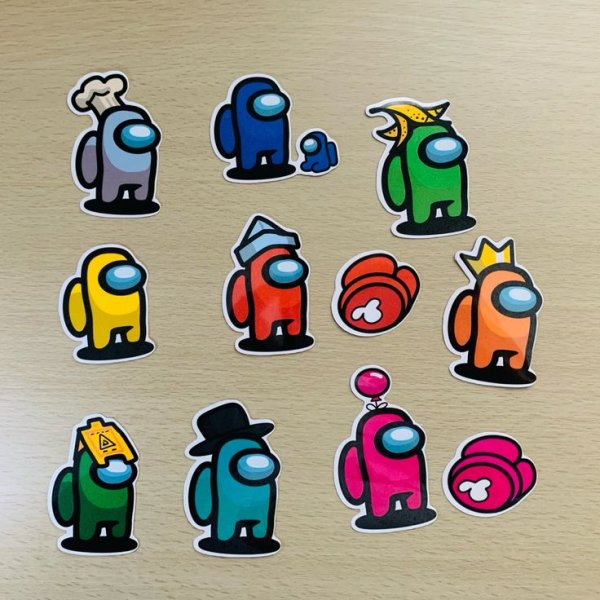 Персонажи из амонг АС