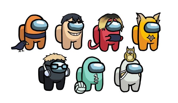 Амонг ус герои