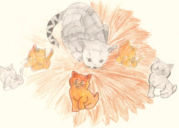 Лев Николаевич толстой котенок рисунок