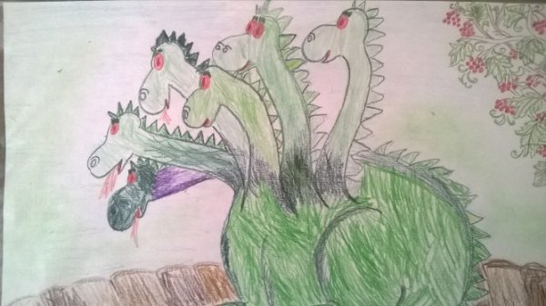 Иллюстрация к сказке Иван крестьянин и чудо юдо