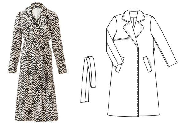 Бурда пальто 2020