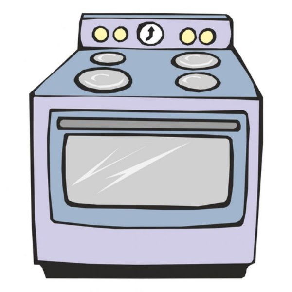 Газовая плита мультяшная