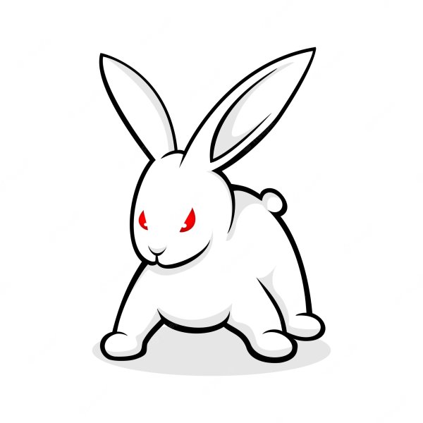Кролик векторный