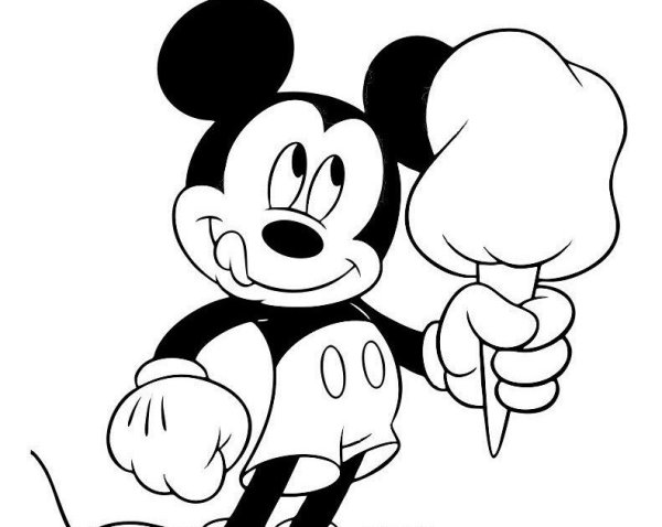 Микки Маус рисунок