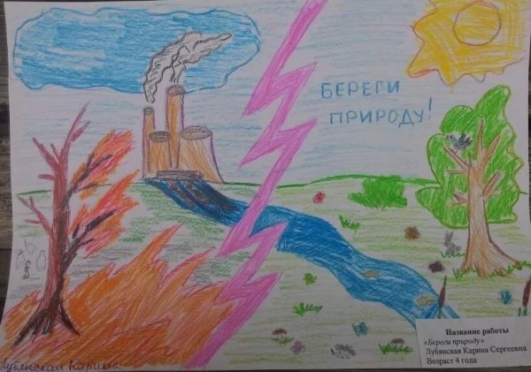 Рисование берегите природу