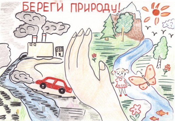 Охрана воды рисунок