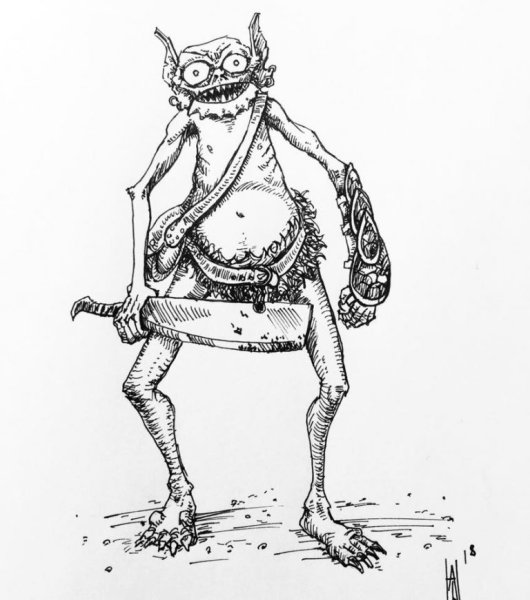 Гоблин скетч
