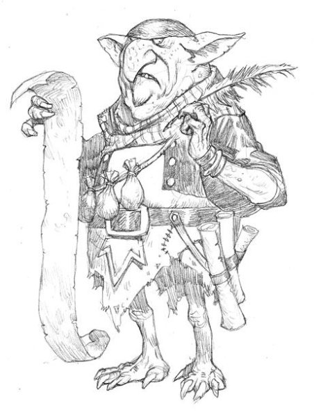 Зарисовки гоблинов