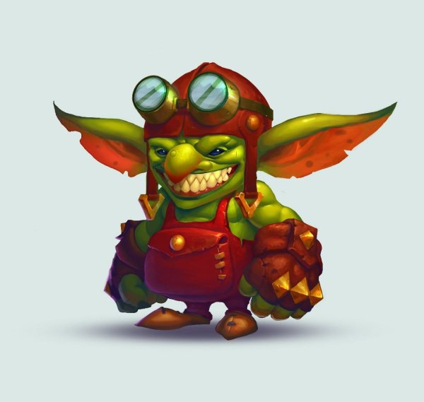 Раскраска Тролль страшный