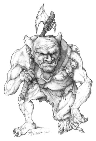 Рисунки в стиле Гоблин кор