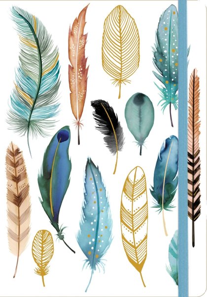 Цветные перья