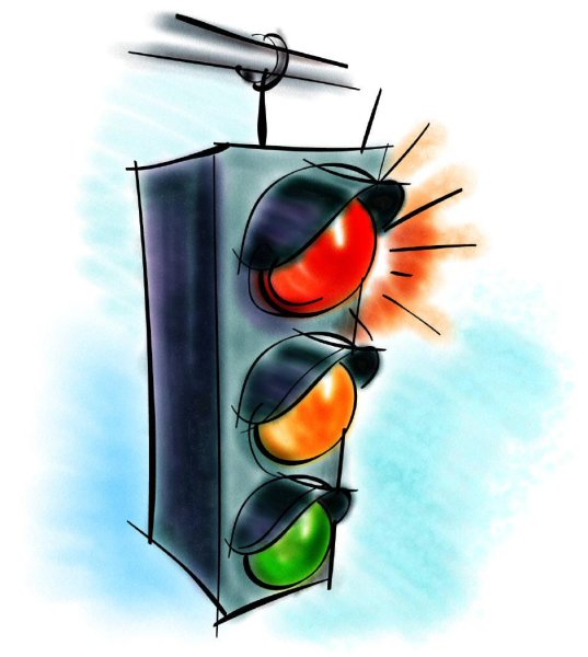 Нарисовать светофор