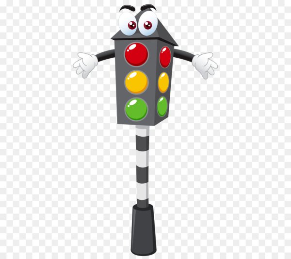 Светофор мультяшный