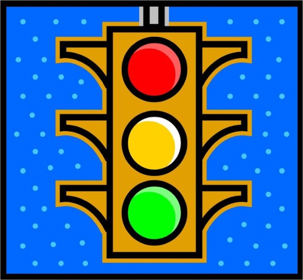 Значок светофора