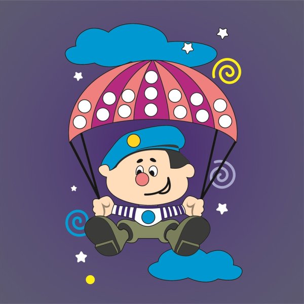 Десантник для детей