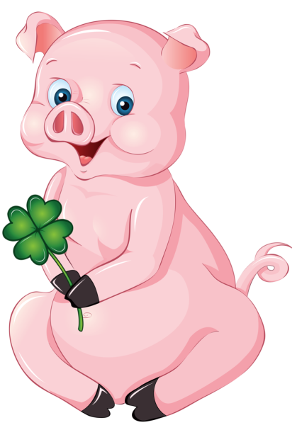 Поросенок мультяшный