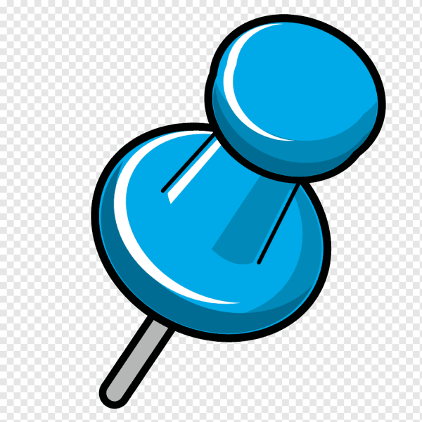 Кнопка канцелярская мультяшная