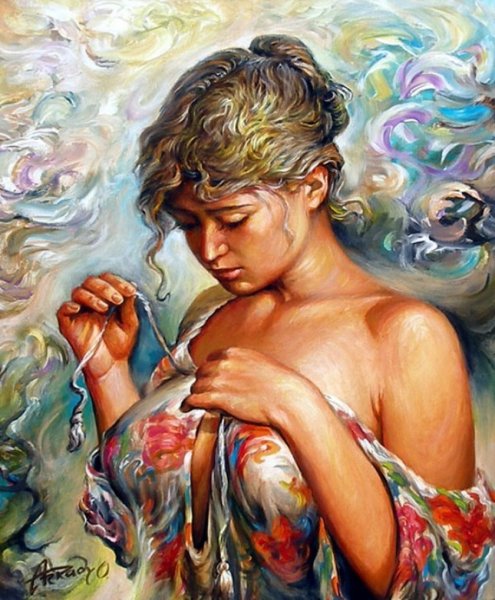 Украинский художник Олег Шупляк