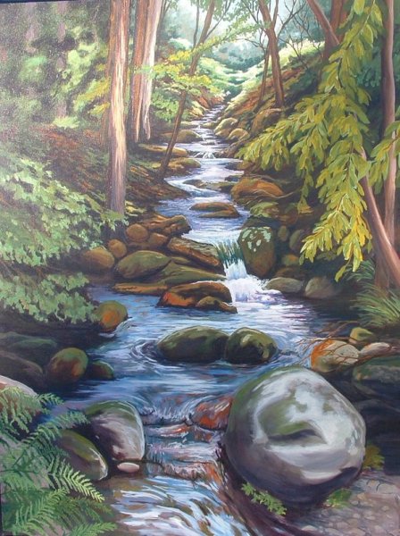 Лесной Ручеек пришвин