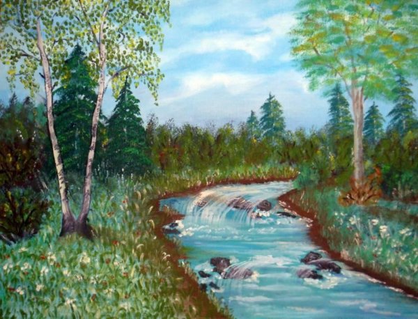 Мультяшная природа