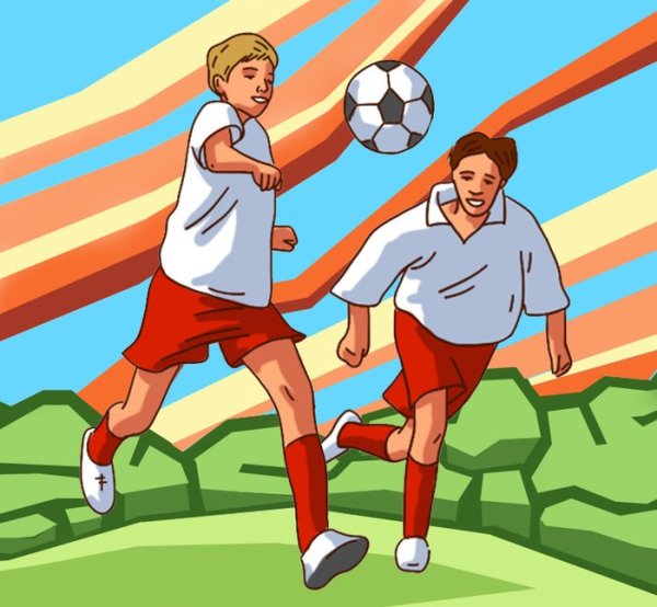 Футбольные иллюстрации