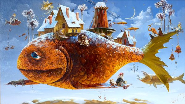 Рыбы Антона Горцевича картины