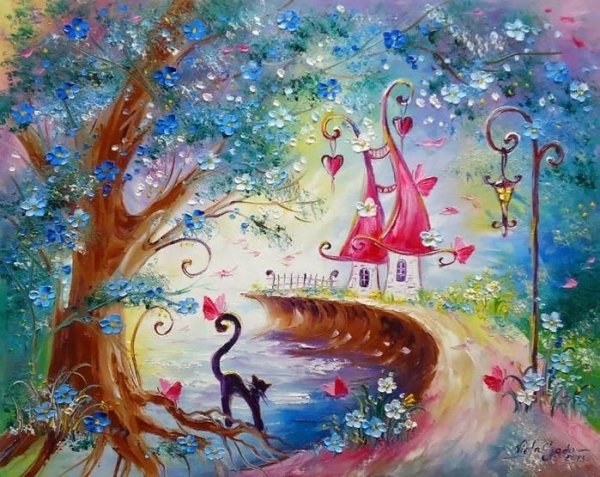 Чудо-дерево с рисунками Юрия Узбякова