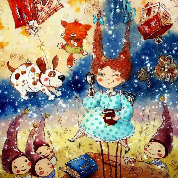 Художник-иллюстратор Анастасия Столбова