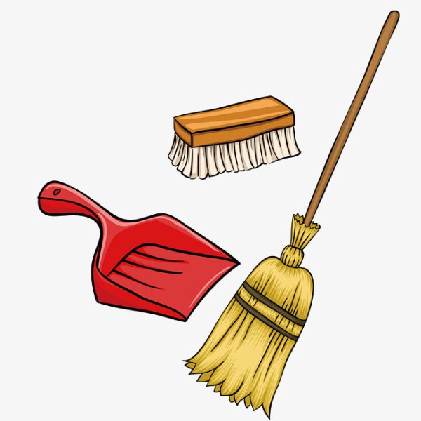 Нарисовать веник