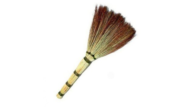 Веник раскраска для детей