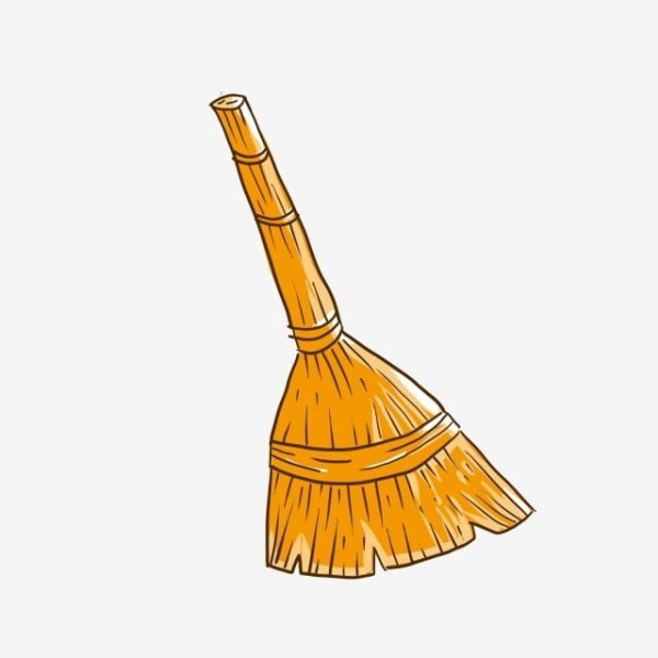 Раскраска веник