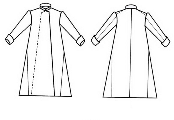 Кафтан крой