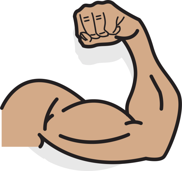 Бицепс мультяшный