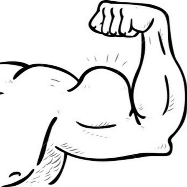 Мышцы раскраска