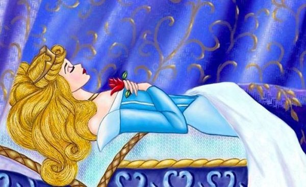 Спящая красавица рисунок