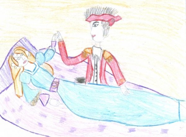 Спящая Царевна Жуковский раскраска