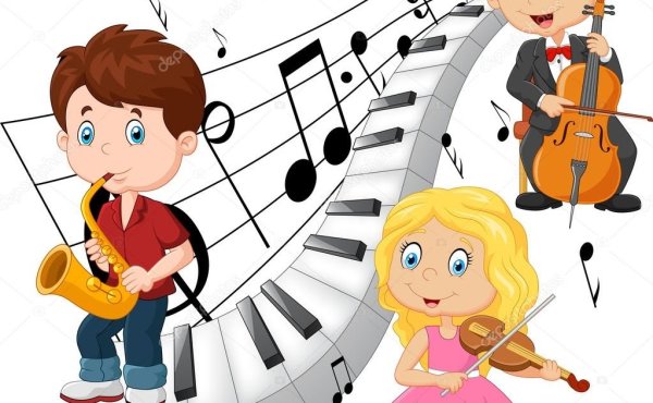 Мультяшные музыканты