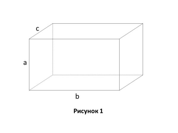 Прямоугольный параллелепипед фигура