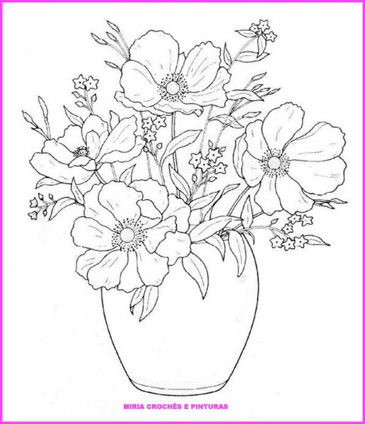 Рисунки цветов карандашом