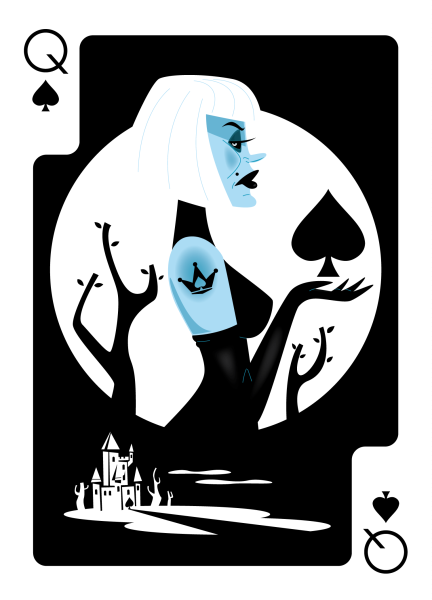 Алиса в стране чудес Пиковая дама и карты